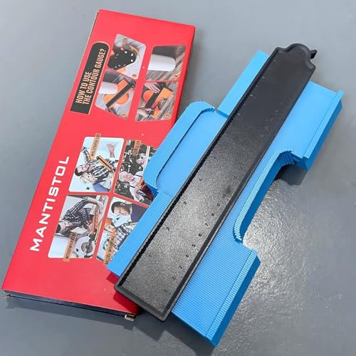 Mantistol Jauge de contour de 25,4 cm (verrou de 25,4 cm) - Outil de profil réglable - Copiez précisément la forme irrégulière, indispensable et meilleur achat