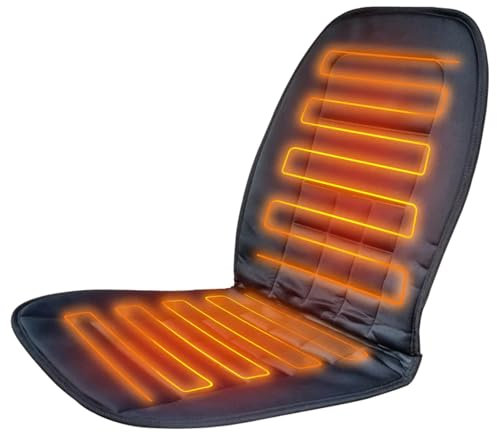 iN Premium Advanced Heated Seat Cushion | Adjustable Temperature, Ergonomic Design, Fast Heating, Comfortable and Easy to Install | Lightweight and Safe | Overheat Protection | Universal Fit