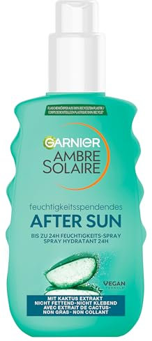 Garnier Ambre Solaire After Sun Spray, spendet Feuchtigkeit und verlängert die Bräune, 150 ml
