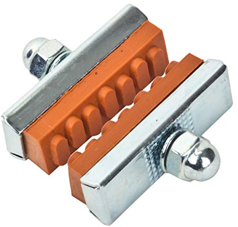 Sunlite Economy Brake Pads, Retro Red, 1 Pair