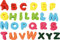 Eduplay 120491 Filzbuchstaben Mega, 150 Stück, 8 cm