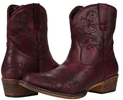 ROPER Femme Short Stuff Botte de Western, Rouge, 39 EU