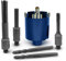SEDION ® Dosenbohrer 68mm - Extra Großer Set mit SDS Plus, SDS Max & Sechskant Adapter - Bohrkrone zum Bohren von Mauerwerk - Diamantbohrkrone - Sedion Premium Qualität - Diamant Dosensenker 68