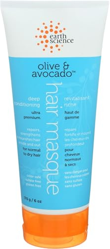 Earth Science Olive and Avocado Deep Conditioning Hair Masque
