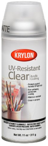 Krylon K01309 Gallery Series Artist and Clear Coatings Aerosol, 11-Ounce, UV-Resistant Matte Spray Paint, 11 ounce, 11 Oz
