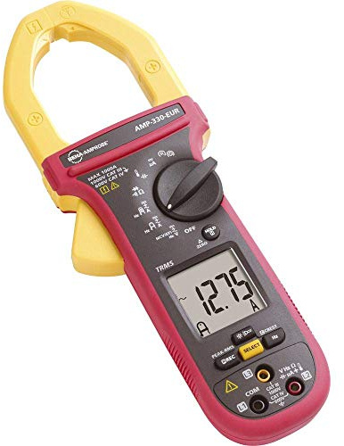Amprobe AMP-330-EUR Gleich und Wechselstromzange, Temperaturmessung, 1000 Amp, TRMS AC