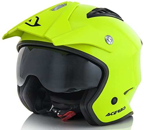 Acerbis casco jet aria giallo 2 s
