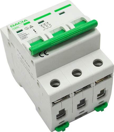 Leitungsschutzschalter LS-Schalter MCB Sicherungsautomat B16A 3P GACIA TÜV