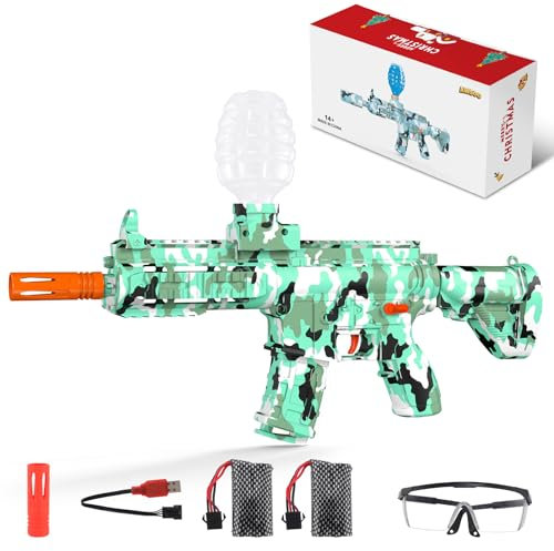 Awsoo Gel Gun Blaster Toy with 2 Batteries,40,000, Goggles, Outdoor Summer Activity Shooting Game Suitable for Kids and Adult, Age 14+