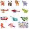 LINGJIA 90 Stück 3D Puzzle Kinder, Mini Puzzle Kinder, 3D Cartoon Kinderpuzzles, Pädagogische Kinderpuzzles, Pädagogische Puzzles für Kleinkinder, Pädagogisches Spielzeug für Jungen und Mädchen