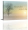 Piy Painting Leinwandbilder, Landschaft Leinwand Wandbilder, Sonnenaufgang Kunst Gemälde, Baum Leinwandbild, Wandbilder Für Schlafzimmer Wohnzimmer Eingang Flur Café, 30X40 CM, Eingebautem Holzrahmen