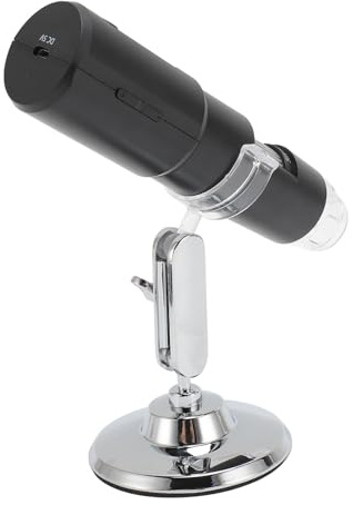 Sxhlseller Electronic Microscope, 1000x 8 LED Digital Digital Microscope Professional Skin for Machinery