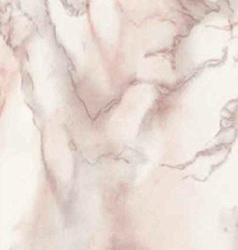 Klebefolie - Möbelfolie Carrara Marmor Look grau rose Dekorfolie 45 cm x 200 cm Designfolie Selbstklebende Folie mit Dekor - Selbstklebefolie