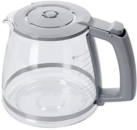 Glaskanne Kaffeekanne Bosch 658595 00658595 Kaffeekrug Ersatzglaskrug Ersatzkanne Glaskaffeekanne Kanne Glas Filterkaffeemaschine Kaffeemaschine Filterkaffeemaschine