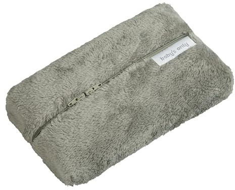 Baby's Only - Baby Feuchttücherbezug Cozy - Feuchttücher Box aus Teddystoff- Feuchttücher Bezug für Baby Wipes - Baby Feuchttücher Organizer für Wickeltasche - Urban Green
