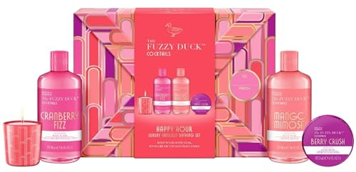 Baylis & Harding The Fuzzy Duck Cocktails Luxury Candlelit Bathing Gift Set (Pack of 1) - Vegan Friendly