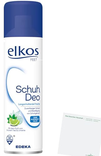 usy Lot pour déodorant Elkos (bouteille de 200 ml) + bloc usy