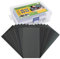 BLOSTM Schleifpapier Set 102 Stück - Schleifpapier Fein bis Grob Körnung von 60 bis 3000 für Holz & Metall - 3 x 5.5 Zoll