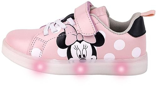 Disney Scarpe Minnie Mouse, Unisex per Bambini, Rosa, 28 EU
