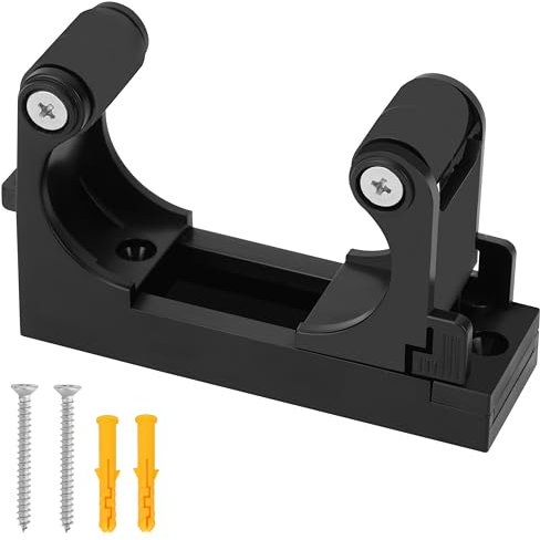 Belle Vous Fahrradhalterung Wand - Parkschnalle zum Aufhängen von Fahrrädern im Innen-/Außenbereich - Wandhalterung Fahrrad, Hybrid-, Rennräder & Mountainbikes - Horizontale & Vertikale Montage