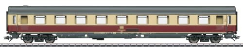 Märklin 43852 Wagon Rapide H0 Rouge Pourpre/Beige 1ère Classe de la DB Avmz 111