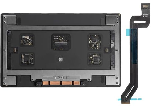 HAWSON A1707 Trackpad Replacement for MacBook Pro Retina 15 A1707 Trackpad Touchpad with Flex Cable 2016-2017 821-00665-A (Silver)