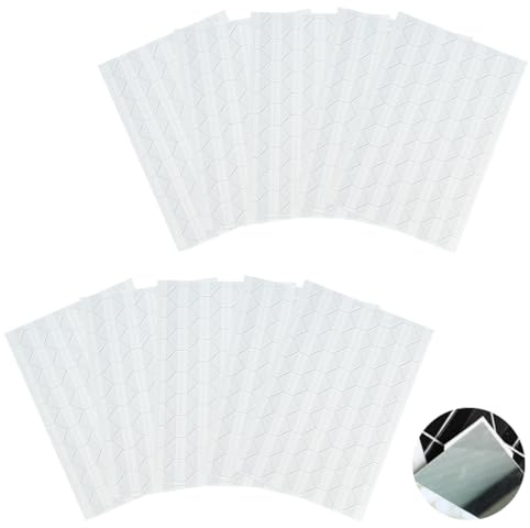 1020Pcs Photo Corners Clear Self Adhesive Photo Corners for Scrap Book Plastic Photo Edge Stickers Clear Photo Album Corner Stickers for DIY Scrapbooking Personal Journaling Album