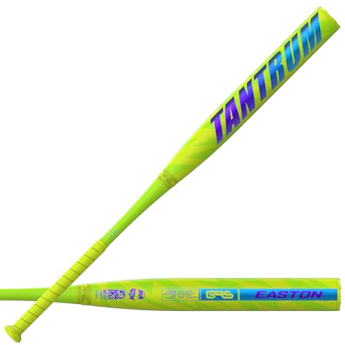 Easton | Tantrum Slowpitch Softball Bat | USSSA | 13 Barrel | Balanced | ESU6TNTB | 2 Pc. Composite | 27 oz