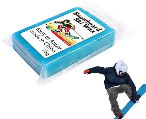 Snowboard Wax Surfboard Repair Block | Racing Glide Wax for Winter Sports Competition Recreational Touring Outdoor Downhill