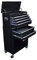 Carro de herramientas US PRO TOOLS de color negro brillante con cajones y ruedas