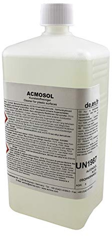 Acmosol - Detergente professionale per plastica, 1000 ml