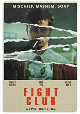 CUQ Affiche de film vintage classique - Décoration murale pour chambre à coucher - 20 x 30 cm, 08x12inch(20x30cm)