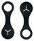 2 Pcs Poop Bag Holder Silicone Pet Waste Bag Holder Hands Free Poop Bag Carrier for Leash Dispenser Accessories