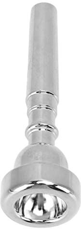 Trumpetmunstycke, Professionell Ersättning för Nybörjare 5C Kompatibel med Musikinstrumenttillbehör för Nybörjare och Proffs (Silver)