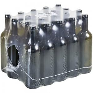 Bottiglia Vino bordolese in Vetro Duro Vuota Adatta per Tappi Sintetici Sughero alettati e gabbiette - Bottiglia in Vetro Vuota Made in Italy per Vino E Spumante - Confezione 20 PZ