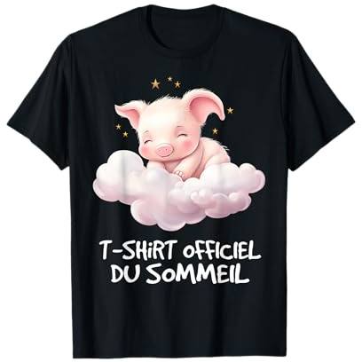 T-shirt officiel du sommeil cochon T-Shirt