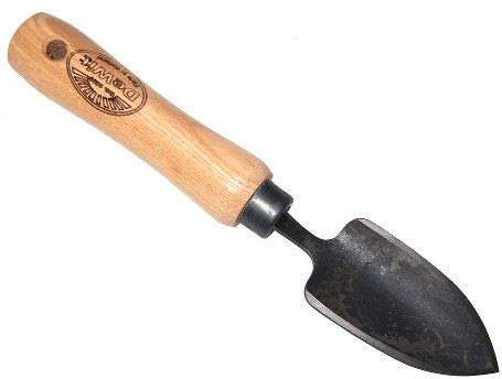 Gardener's Supply Company Lifetime Mini Trowel Gardening Shovel | Heavy Duty Forged Steel with Ergonomic Hardwood Handle Tool for Digging, Mixing Soil & Outdoor Garden Planting
