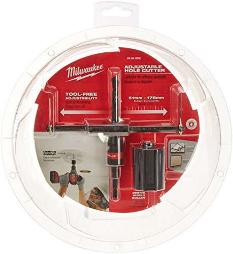 Milwaukee - Cortacírculos ajustable con recogepolvo de 51 a 178mm NO SE PUEDE HACER 3+1