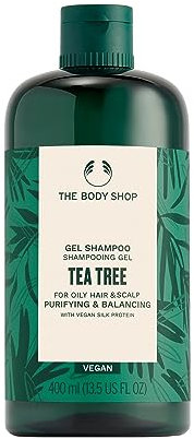THE BODY SHOP Tea Tree Purifying & Balancing Gel Shampoo For Oily Hair & Scalp 400 ml
