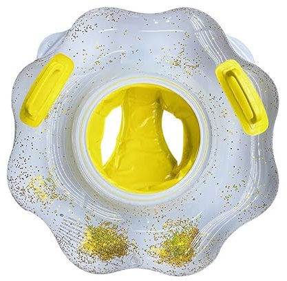 Qoosea Anello di Nuoto per Bambini da 6 Mesi a 3 Anni, Salvagente Bebè a forma di fiore, Anelli Gonfiabili Piscina Galleggiante per Bambini, Baby Salvagente Giocattoli per Piscin