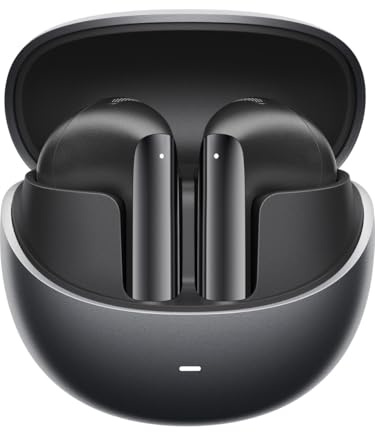 QCY HT10 Ailybuds Pro Plus Adaptive Anc Hi-res Ldac Ai 6 Microphone Bluetooth 5.3 Wireless Headphones Black