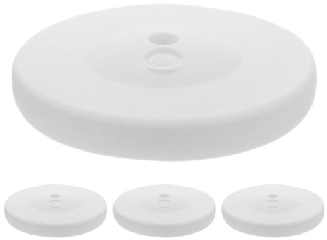 Veemoon 4pcs Holder Bases Water-Fillable Round Arch Stand Weights for Wedding Birthday Table Decor Shower Accessories