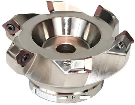 Fresa frontal KM12 de 50, 63, 80 y 100 mm. Cabezal fresado compatible con mango fresa inserción SEKT1204AFTN 42CrMo(KM12-63-22-4T)