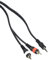 Stagg SYC3-MPS2CM E Mini-Stereo-Klinke auf 2 Cinch Y-Kabel