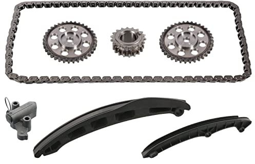 febi bilstein 171593 Steuerkettensatz für Nockenwelle, mit Gleitschienen und Kettenspanner, 1 Stück