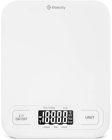 Etekcity Food Kitchen Scale, Digital Grams and Ounces, Large
