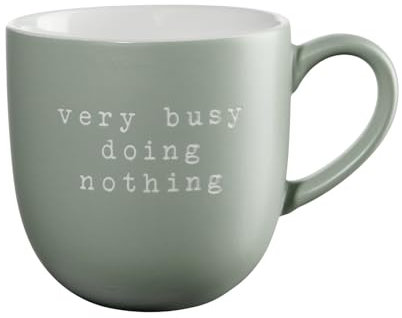 ASA Selection Hey! Henkelbecher Very Busy Doing Nothing grün 0,35l