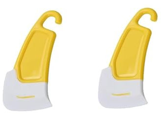 Raschietto per Padelle in Silicone,2 PCS Raschietto da Cucina Raschietti per Pentole in Silicone Raschietto in Gomma Antiaderent Raschietto Spatola per La Pulizia Dell'olio da Cucina