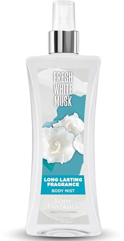 Body Fantasies Fresh White Musk Body Spray 236mL