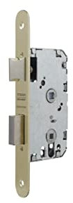 Tesa Assa Abloy 20144RHL Cerraduras De Embutir Para Puertas De Madera Latonado Entrada 40 mm/Frente Redondo 2014